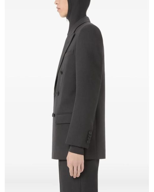 Valentino Garavani Black Double-Breasted Blazer for men