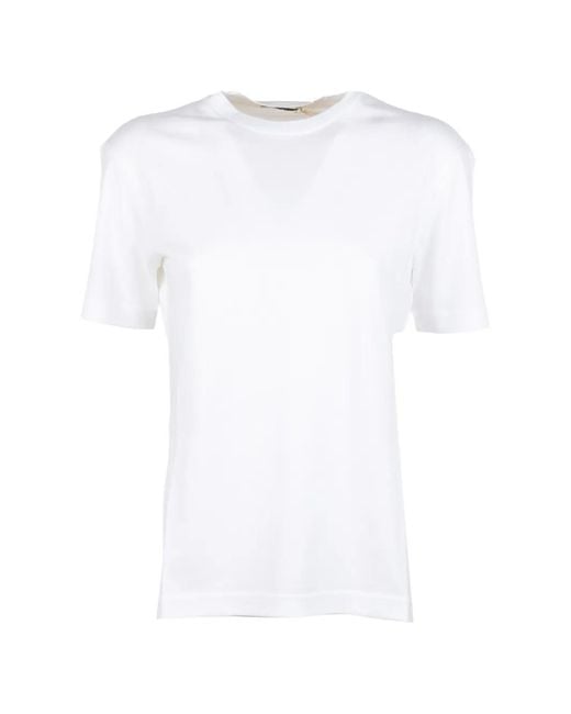 Circolo 1901 White Plain T-Shirt