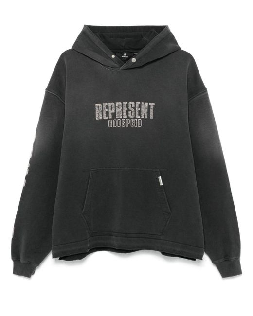 Represent Black Godspeed Hoodie for men