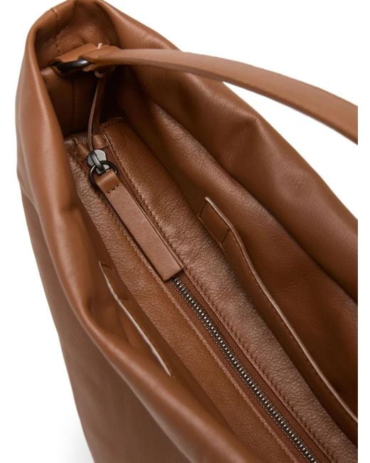 Marsèll Brown Fanta Lunga Leather Tote Bag