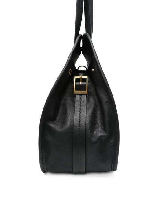 Vivienne Westwood Black Leather Shoulder Bag