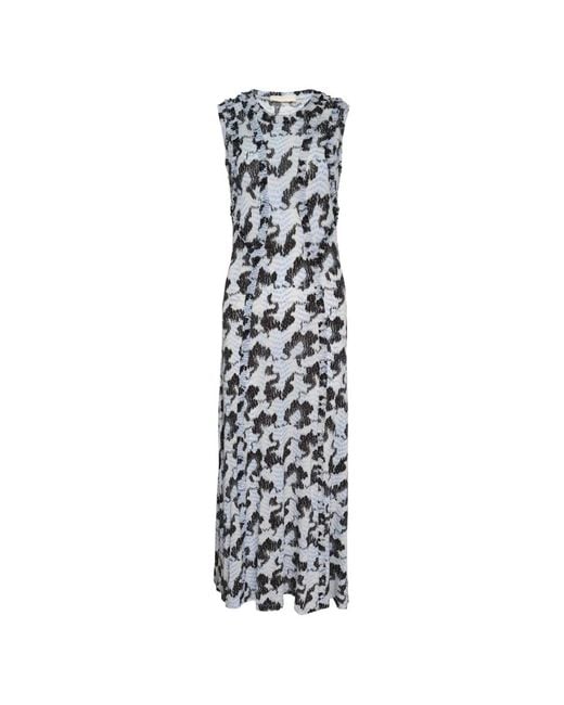 Ulla Johnson White Isabelle Ruffled Maxi Dress