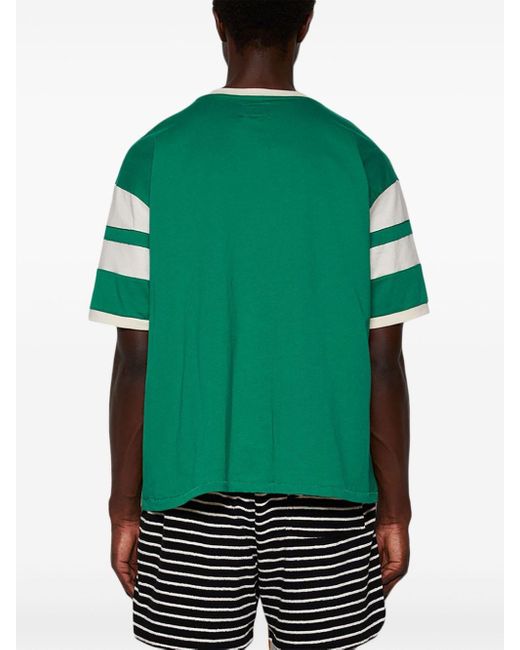 Rhude Sugarland Ringer T-Shirt in Green für Herren