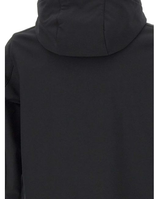 Colmar Blue Drawstring-Hood Zip-Up Jacket for men