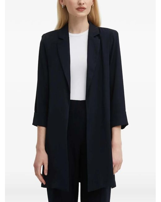 Joseph Ribkoff Black Notched-Lapel Blazer