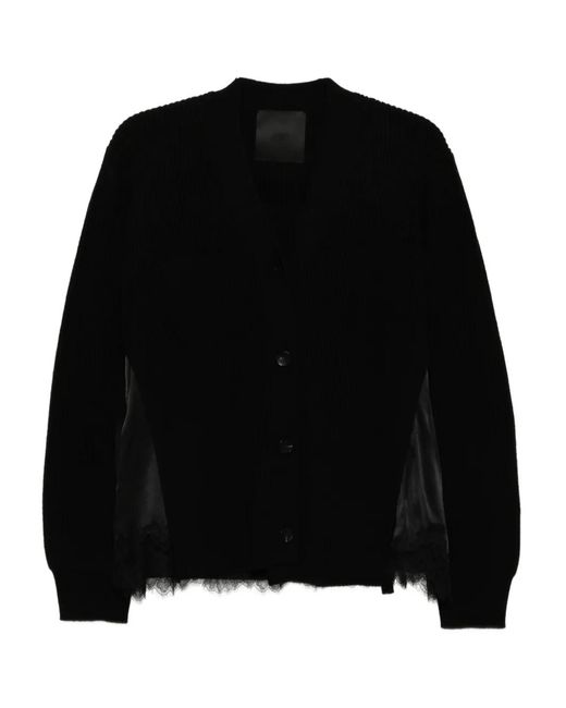 JNBY Black Wool Cardigan