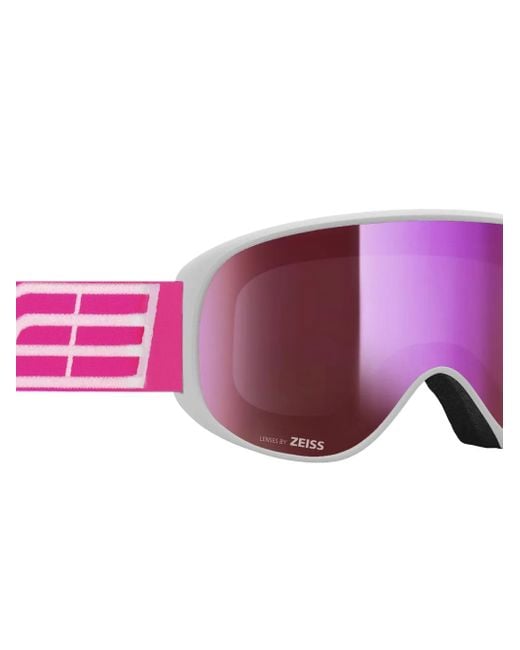 Salice Purple Lunettes De Ski À Logo