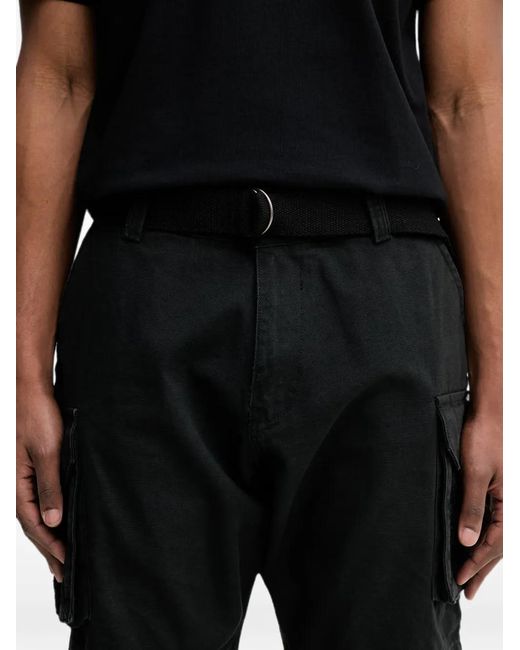 Bermudas Cargo Con Cinturón Alpha Industries de hombre de color Black