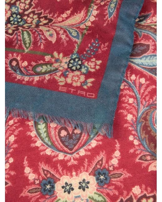 Etro Red Scarves