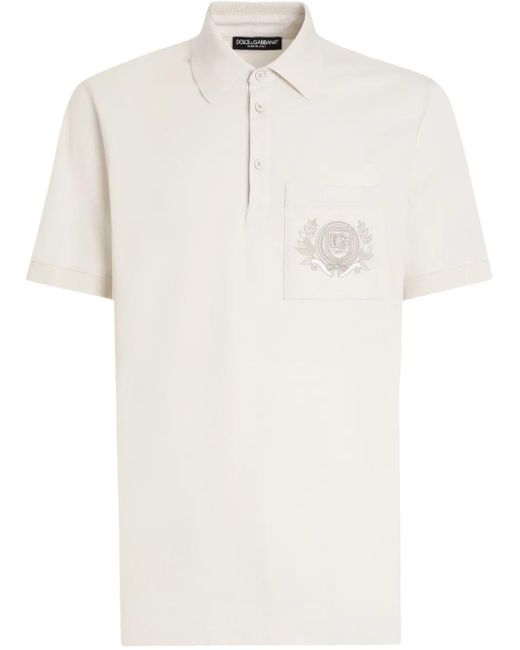メンズ Dolce & Gabbana ポロシャツ White