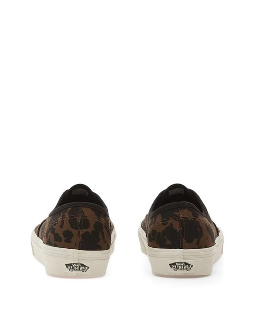 Vans White Authentic Patterned Sneakers