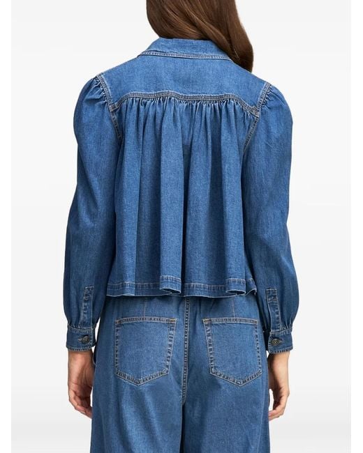 Cinq À Sept Blue Lyla Denim Jacket