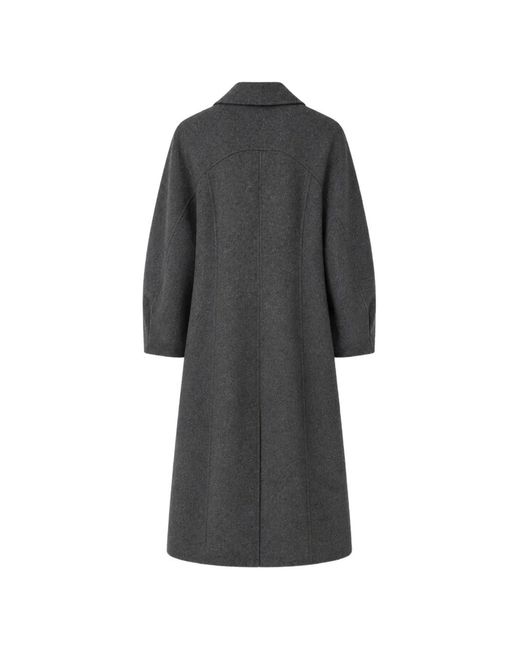 RETORI Gray Hourglass Double-Faced Coat