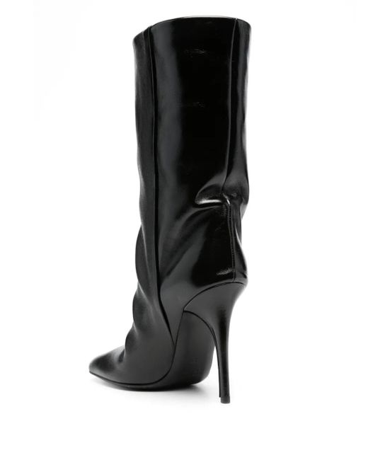 Bruno Frisoni Black Bootube 100Mm Square-Toe Boots