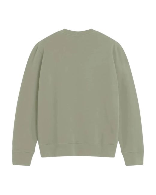 Maison Kitsuné Green Fox-Motif Sweatshirt for men