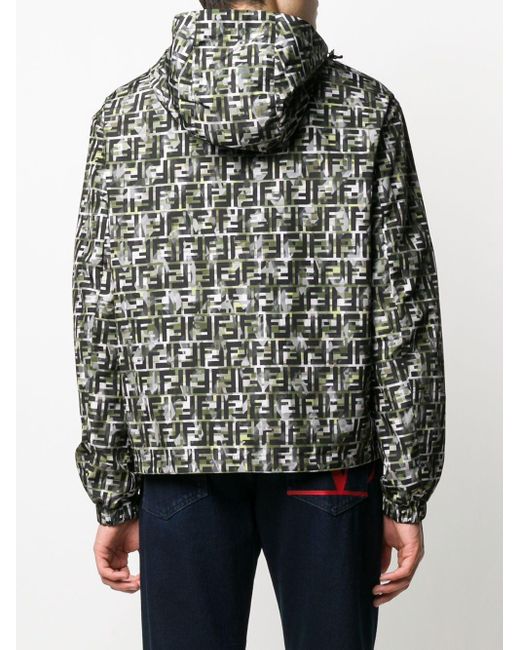 Fendi green jacket on sale