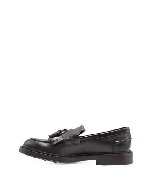 Doucal's White Adler Tassel Kiltie Loafers for men