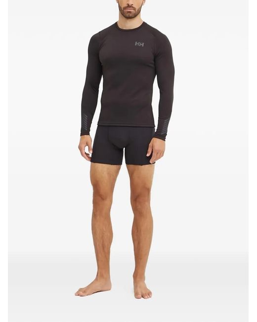 Helly Hansen Black Lifa Active Base Layer for men