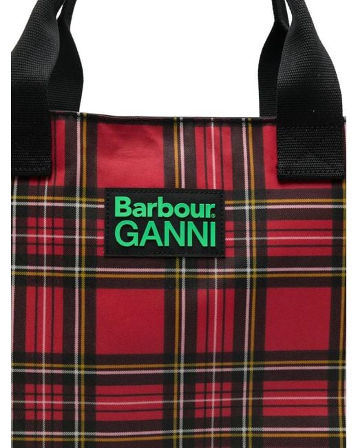 Barbour Red Bags