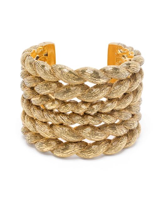 Grisell Cuff Bracelet di Aurelie Bidermann in Metallic