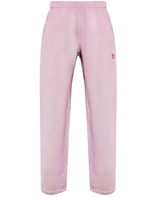 Pantaloni sportivi con stampa di Alexander Wang in Pink