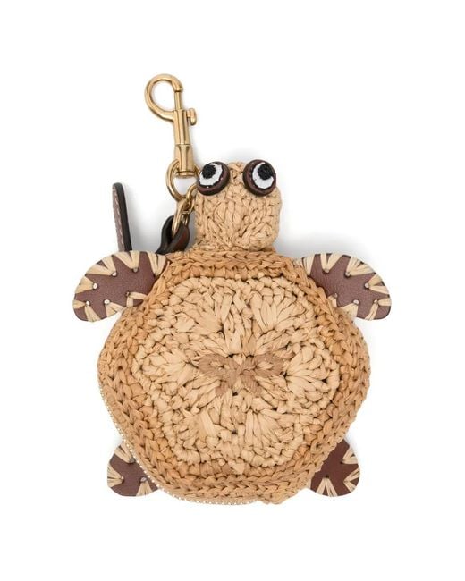 Anya Hindmarch Metallic Turtle-Shaped Earphone Case