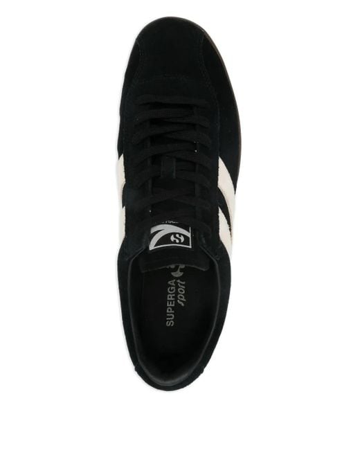 メンズ Superga Panelled Sneakers Black