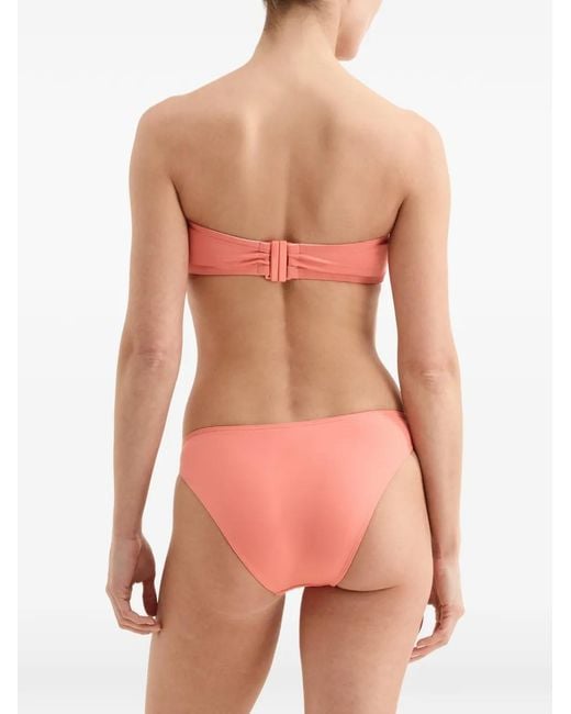 Eres Pink Fripon Low-Rise Bikini Bottoms