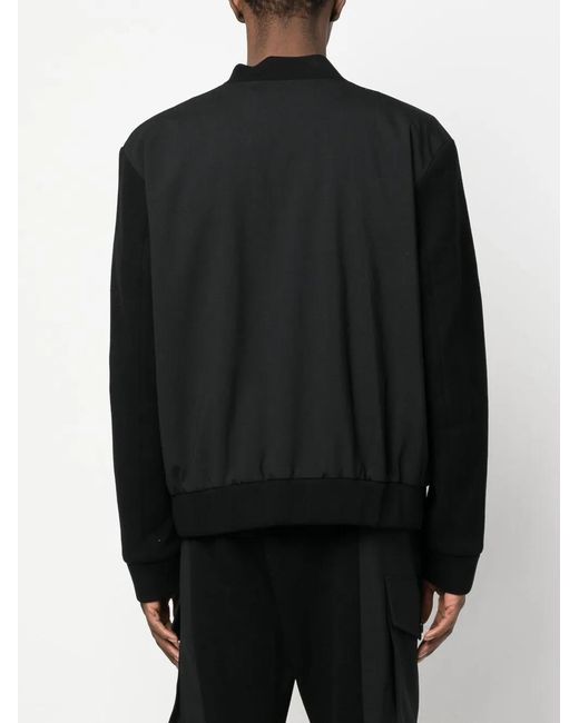 DSquared² Black Flap Pockets Bomber Jacket for men