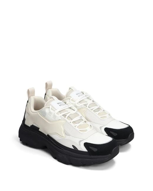 Maison Kitsuné Black Sora Sneakers for men