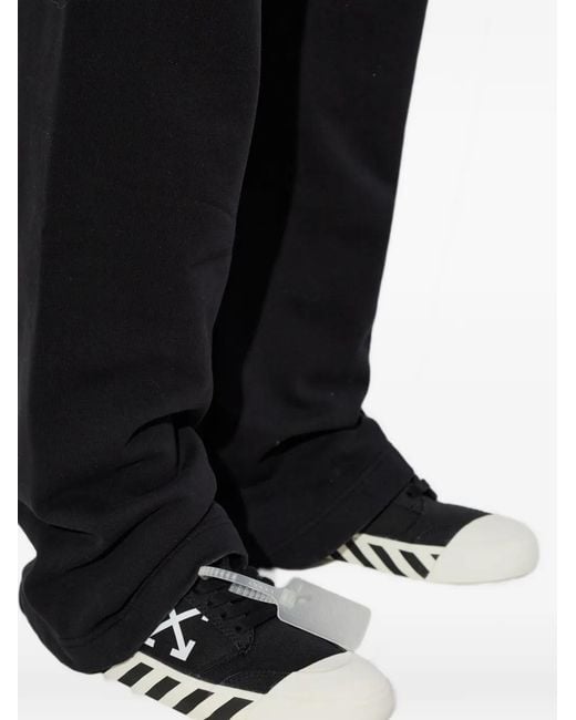 Off-White c/o Virgil Abloh Black Vulcanized Undercut Sneakers