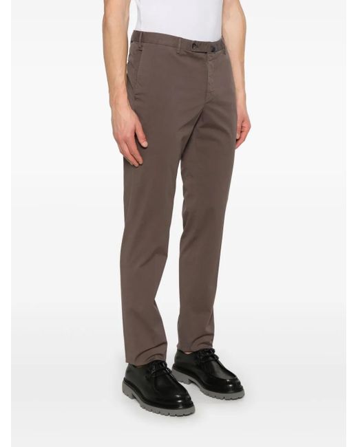 Incotex Gray Pattern 39 Chinos for men
