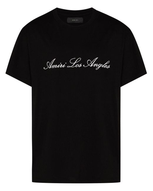 Amiri T-shirt Met Print in het Black voor heren