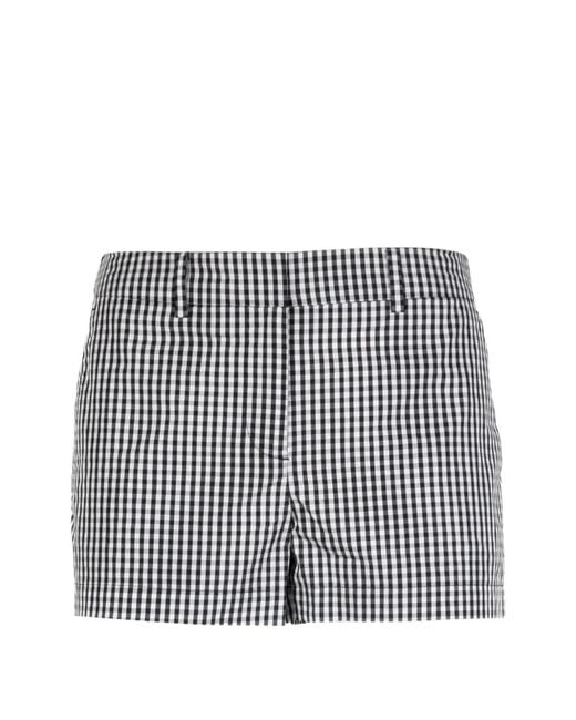 Michael Kors Gray Gingham Shorts