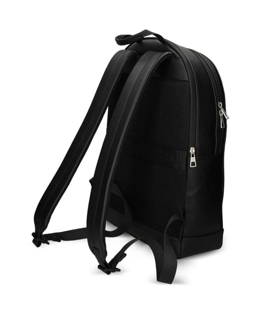 Tommy Hilfiger Black Zip Backpack for men