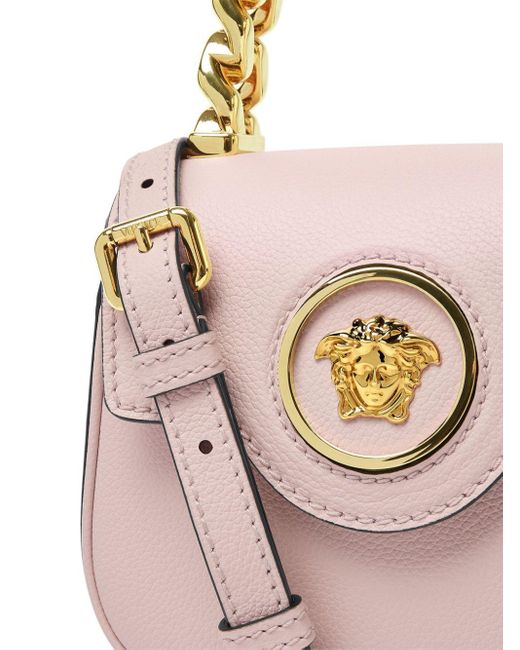 Versace ラ メドゥーサ ハンドバッグ ミニ Pink