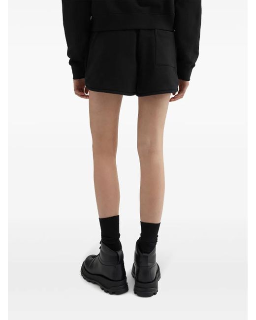 Jil Sander Black Cotton Shorts