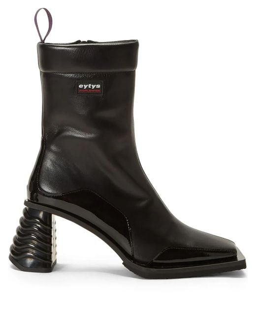Eytys Black Gaia Leather Boots