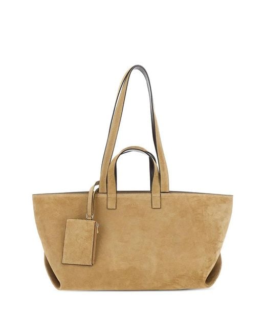 A.P.C. Natural Le Drummer Tote Bag