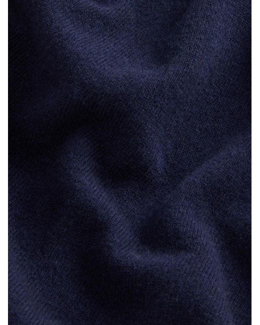 Woolrich Blue Wool Zip-Up Cardigan for men