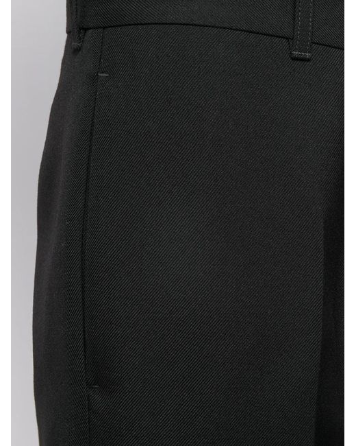Balenciaga Black Flared Tailored Trousers