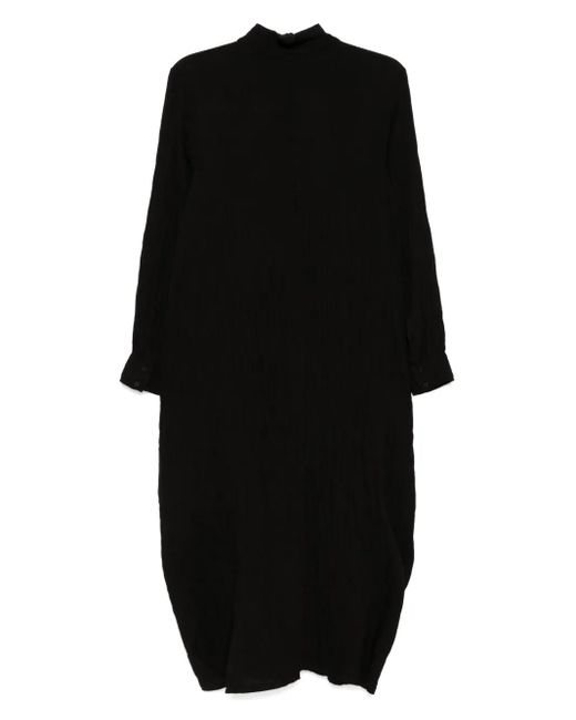 Transit Black Long Flared Dress