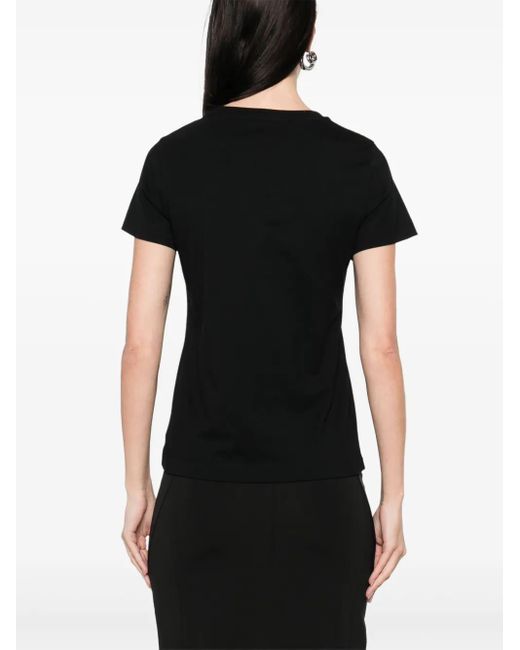 Pinko Black Tonal Logo T-Shirt