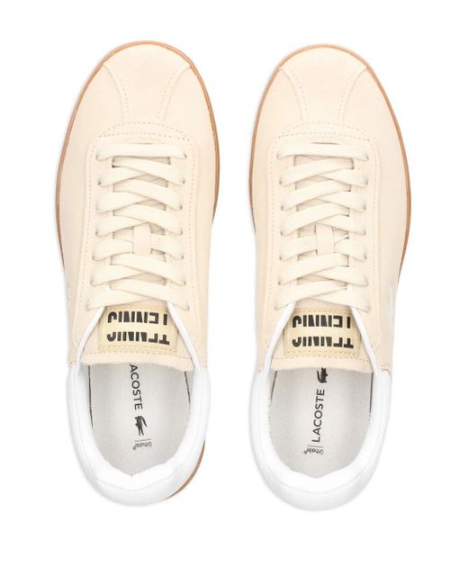 Lacoste White Baseshot Sneakers for men