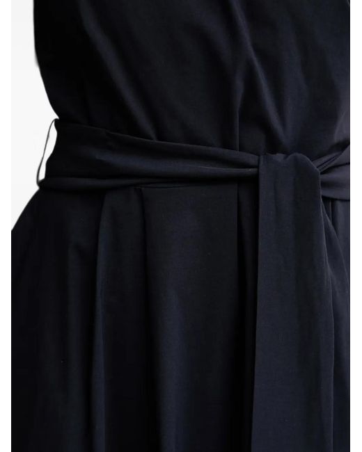 Joseph Ribkoff Black Belted Sleeveless Midi Dress
