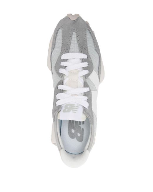 Sneakers U327FF con inserti a contrasto di New Balance in White da Uomo