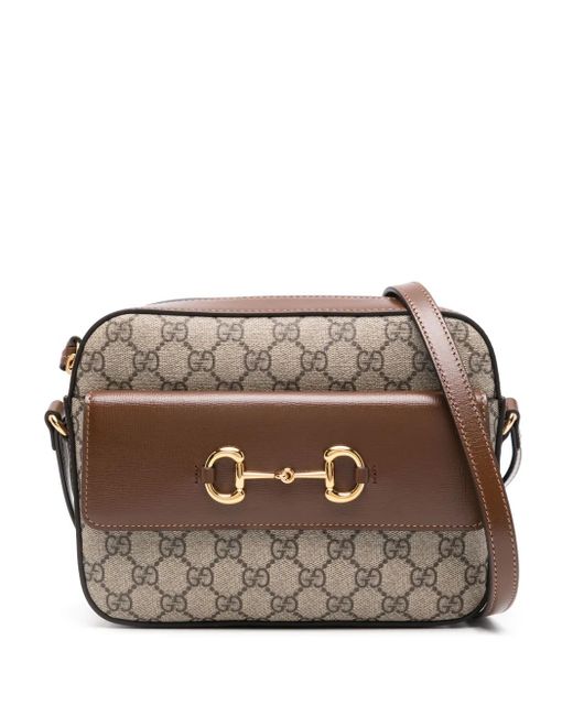 Gucci Horsebit 1955 Kleine Schoudertas in het Brown
