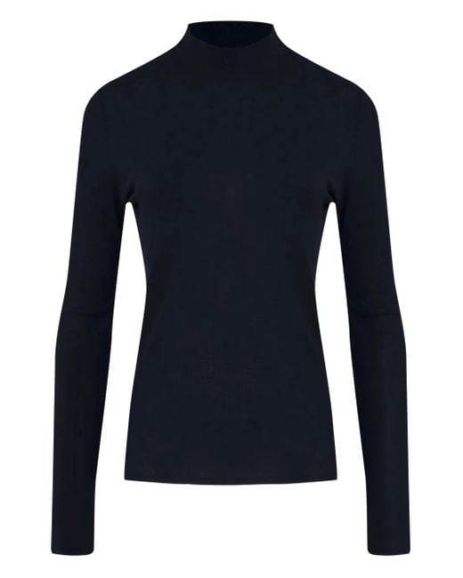 Osklen Blue Fine-Ribbed T-Shirt