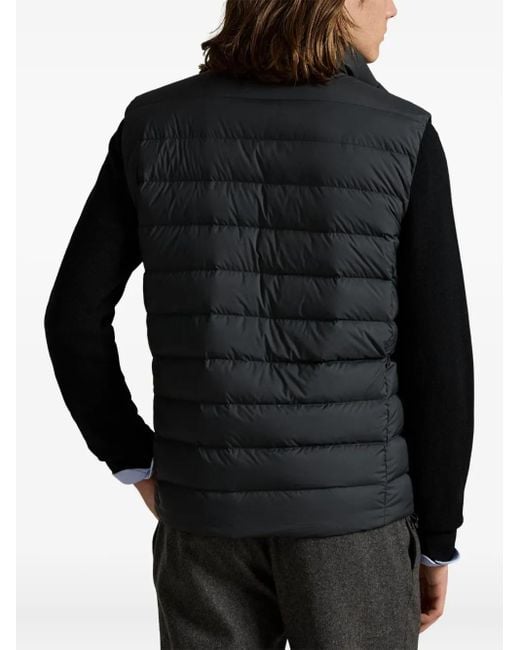 メンズ Polo Ralph Lauren キルティング ベスト Black