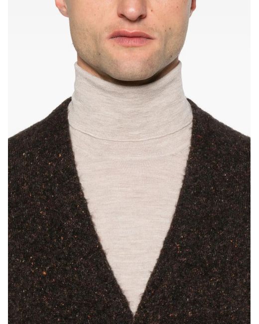 Brunello Cucinelli Pullover Aus Schurwolle in White für Herren
